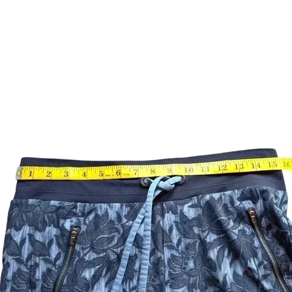 Athletes Trekkie North Joggers Ethereal Bloom Blue High Waisted Women's size 6 - Picture 13 of 15